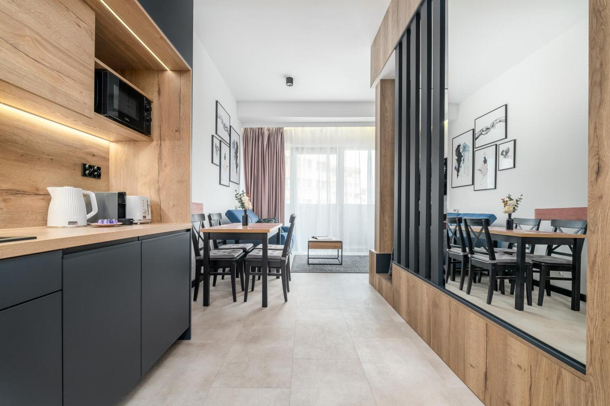 Apartament Flaming Hanza Tower Щецин Екстер'єр фото